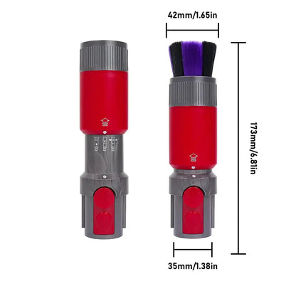 Flat Suction Nozzle & Extension Tube Accessory for V7–V15 Vacuum Cleaners