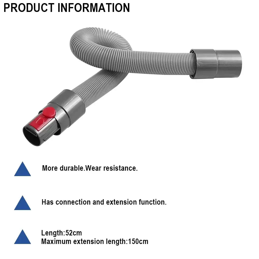 Flat Suction Nozzle & Extension Tube Accessory for V7–V15 Vacuum Cleaners