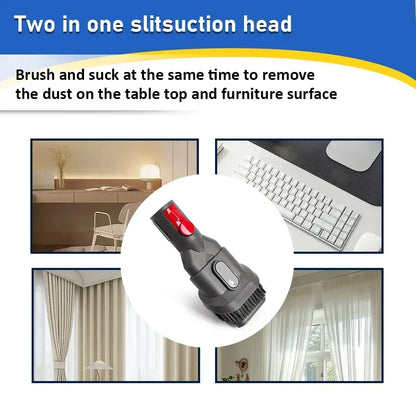 Flat Suction Nozzle & Extension Tube Accessory for V7–V15 Vacuum Cleaners