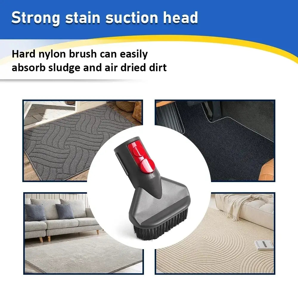 Flat Suction Nozzle & Extension Tube Accessory for V7–V15 Vacuum Cleaners