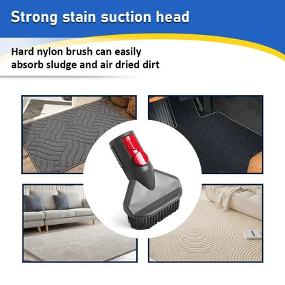 Flat Suction Nozzle & Extension Tube Accessory for V7–V15 Vacuum Cleaners