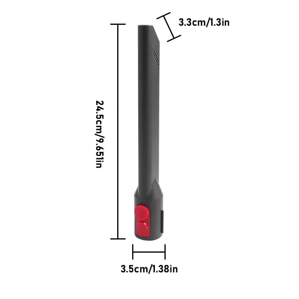 Flat Suction Nozzle & Extension Tube Accessory for V7–V15 Vacuum Cleaners