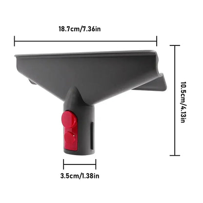 Flat Suction Nozzle & Extension Tube Accessory for V7–V15 Vacuum Cleaners
