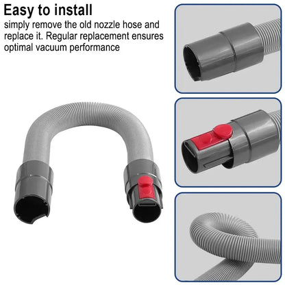 Flat Suction Nozzle & Extension Tube Accessory for V7–V15 Vacuum Cleaners