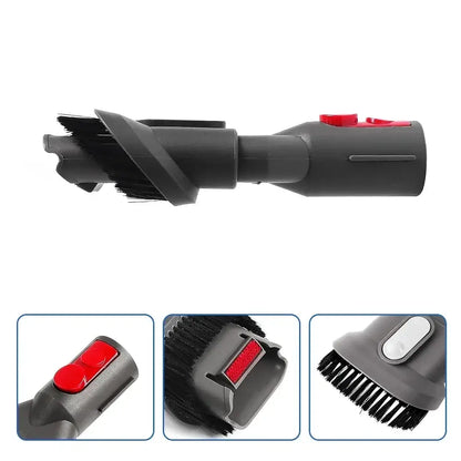 Flat Suction Nozzle & Extension Tube Accessory for V7–V15 Vacuum Cleaners