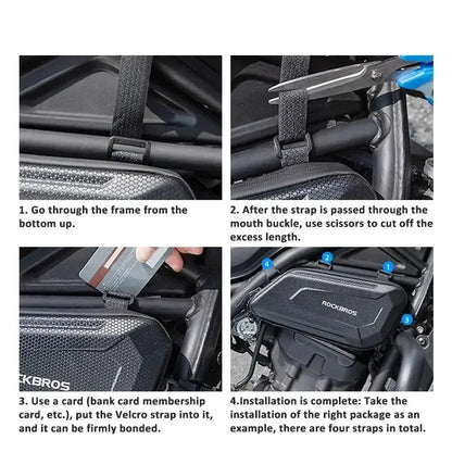 Waterproof Motorcycle Side Frame Bag for Honda Rebel CMX 250/300/500/1100