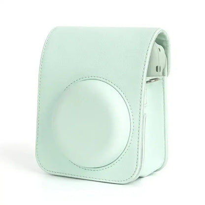 Instax Mini 12 PU Leather Protective Camera Case with Shoulder Strap
