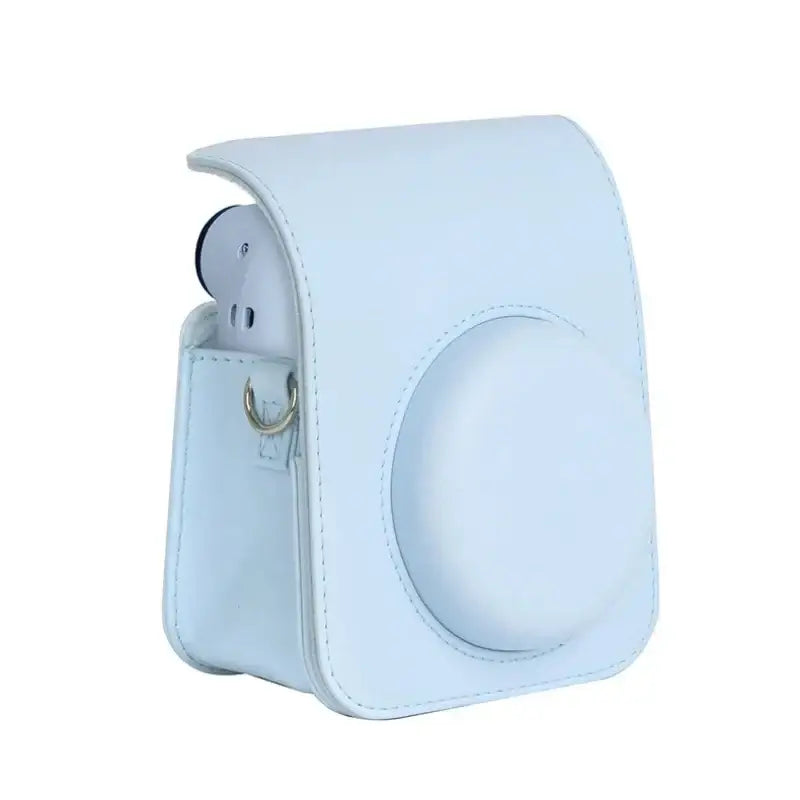 Instax Mini 12 PU Leather Protective Camera Case with Shoulder Strap