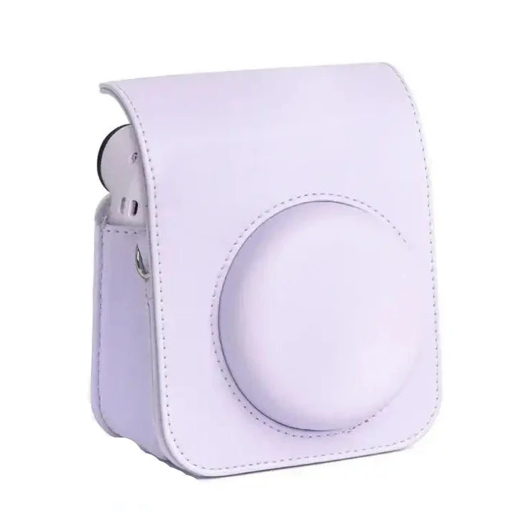 Instax Mini 12 PU Leather Protective Camera Case with Shoulder Strap