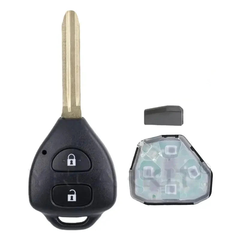 2-Button Smart Remote Key Fob 433MHz ID67 for Toyota RAV4 & Corolla (2006–2010)