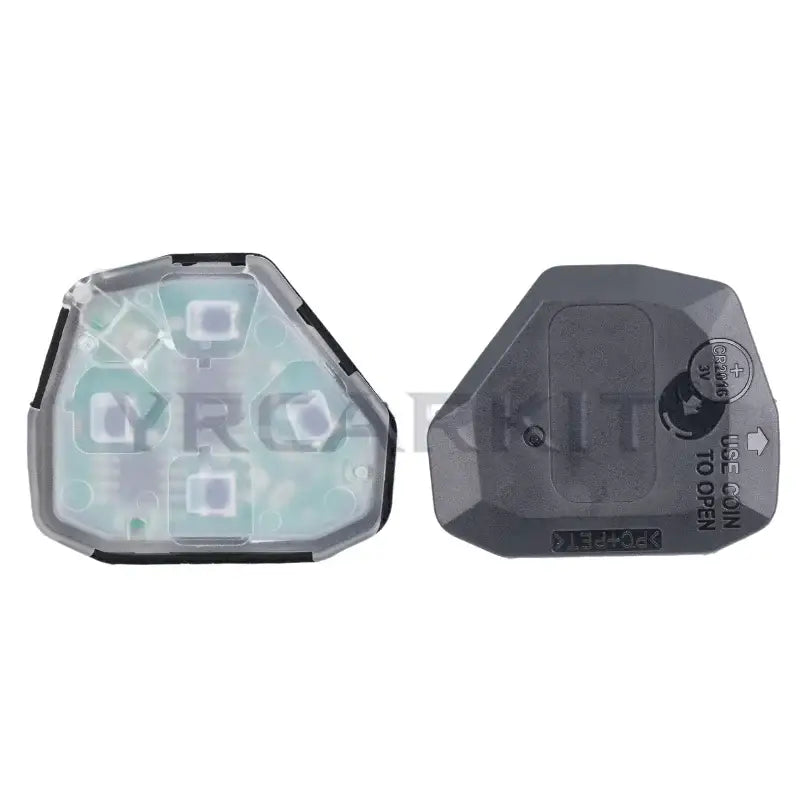 2-Button Smart Remote Key Fob 433MHz ID67 for Toyota RAV4 & Corolla (2006–2010)