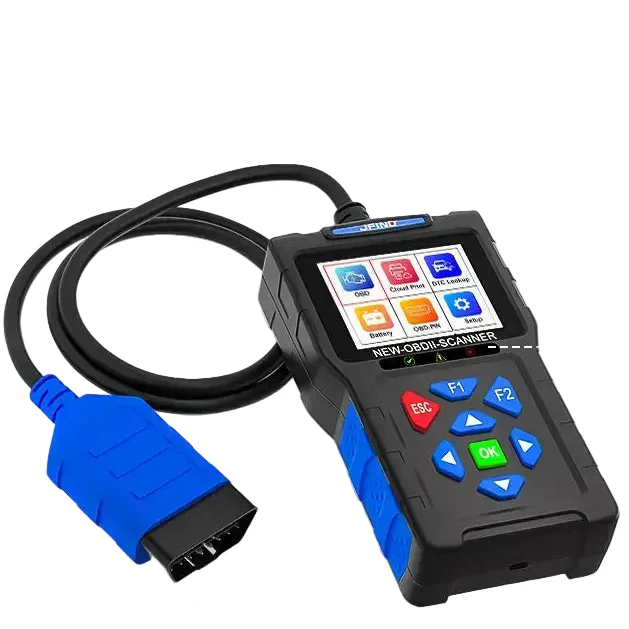 3-in-1 OBD2 Scanner & Battery Tester for Yamaha & Honda Vehicles