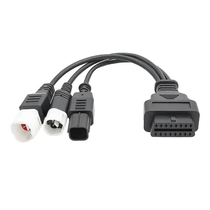 3-in-1 OBD2 Scanner & Battery Tester for Yamaha & Honda Vehicles