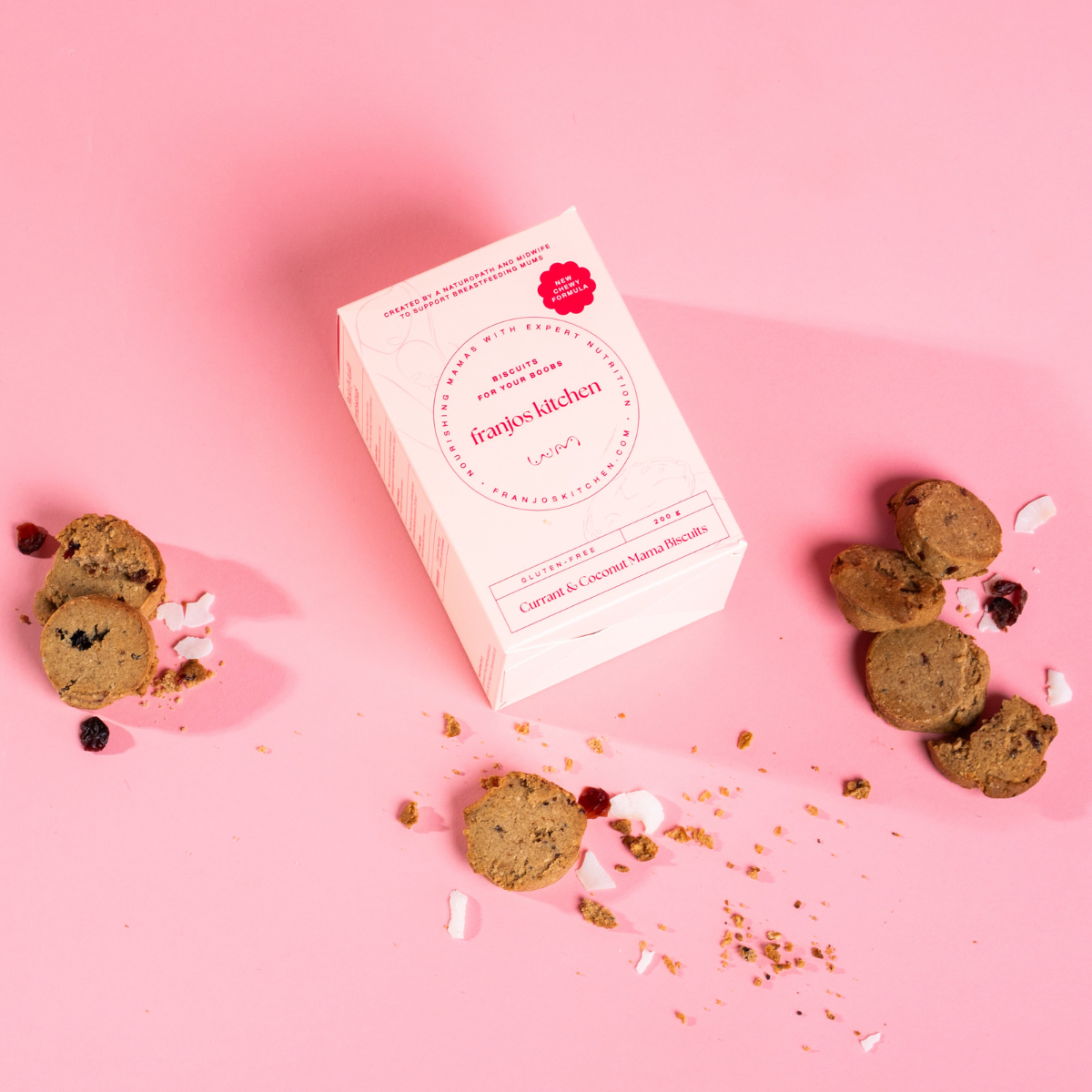 Franjos Kitchen - GLUTEN FREE Currant & Coconut Mama Biscuits