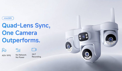 Solar 4G Security Camera Outdoor