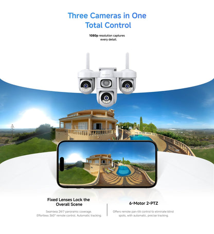 Solar 4G Security Camera Outdoor
