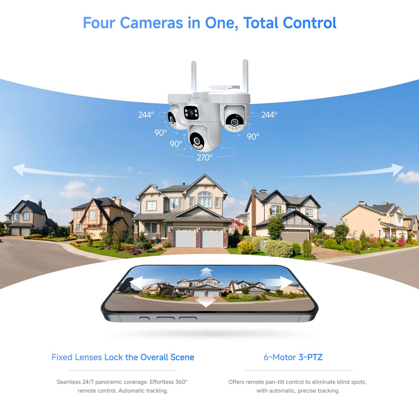 Solar 4G Security Camera Outdoor