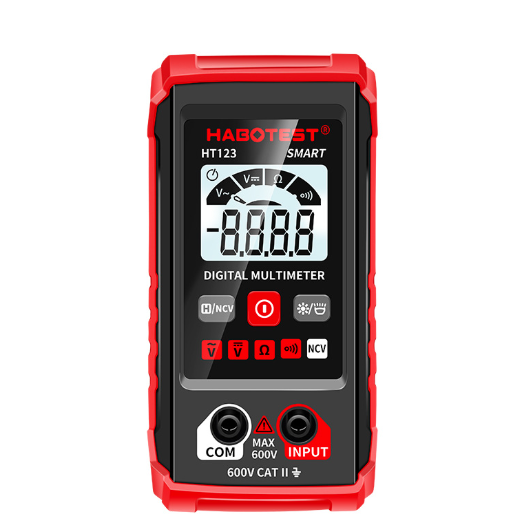 Digital Multimeter True RMS Auto Range DC AC Voltage Tester