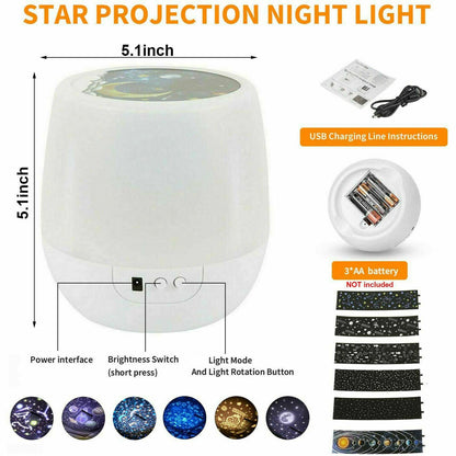 LED Projector Night Light