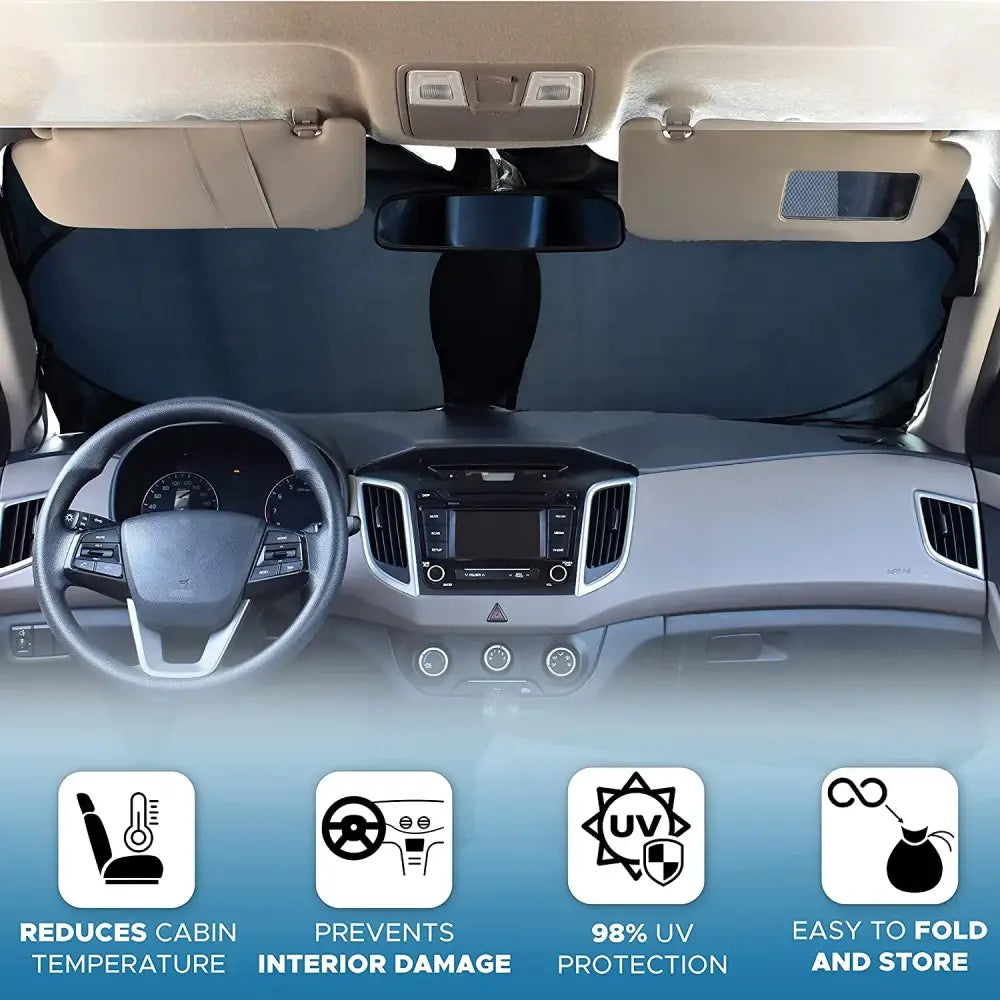 Front Windshield Sunshade Cover