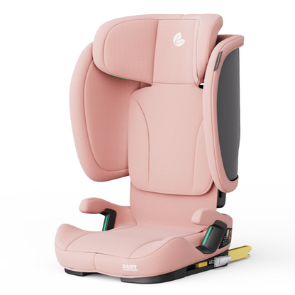 Baby Brightness SecureFit Pro 2 Portable Travel Booster Car Seat Pink