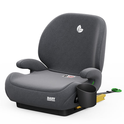 Pre-order Baby Brightness CloudLift Pro Half Booster Seat with ISOFIX and Backrest - Grey