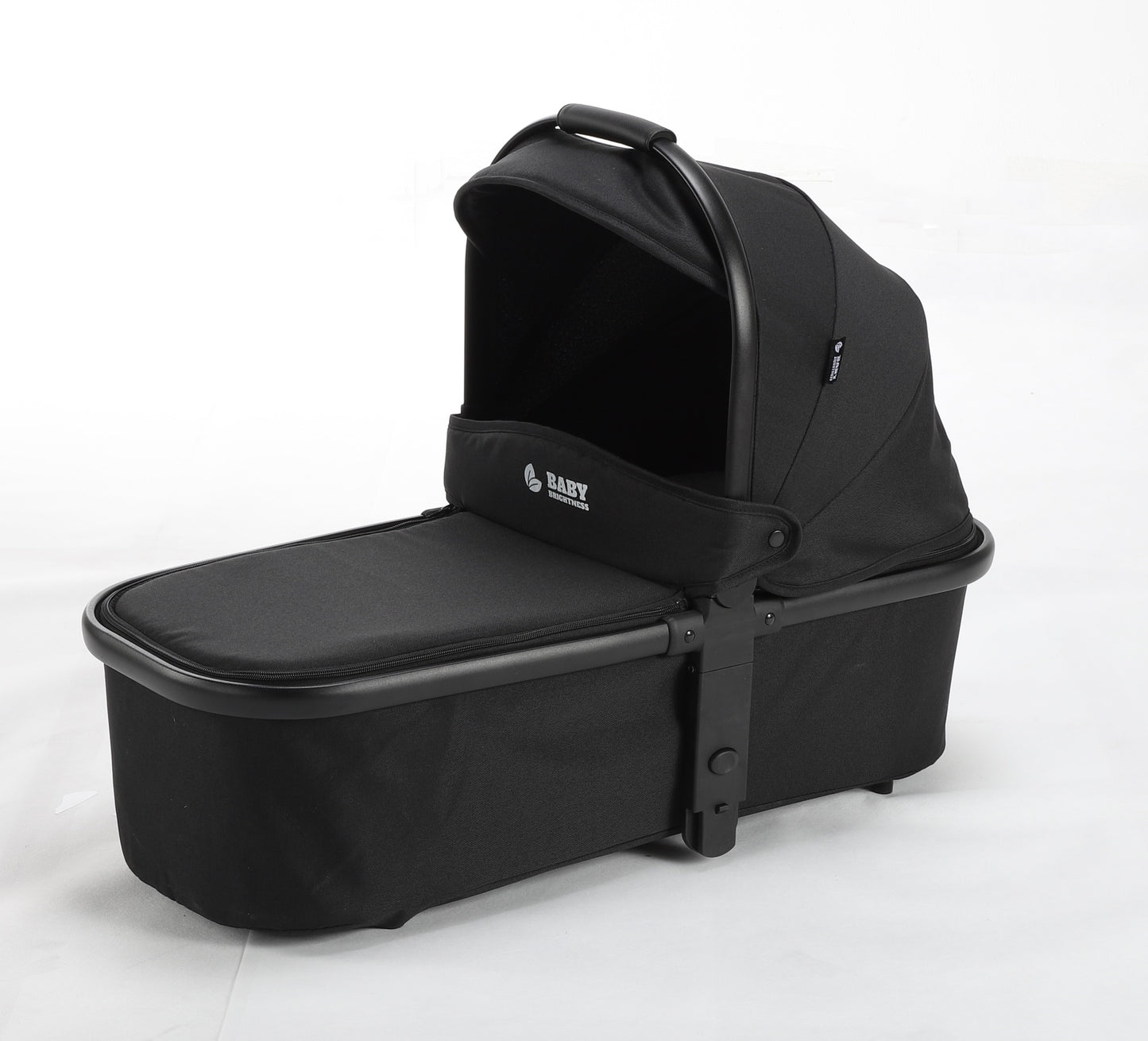 Pre-order Hill All Terrain Jogging Baby Stroller with Carrycot and Reclining Car Seat (Black）