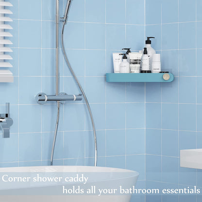 Corner Shower Caddy Bathroom Storage Shelf Holder Rack Adhesive