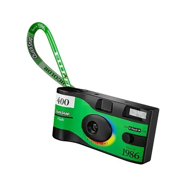 Disposable Film Camera Set with Vintage Film Camera & Photo Printer