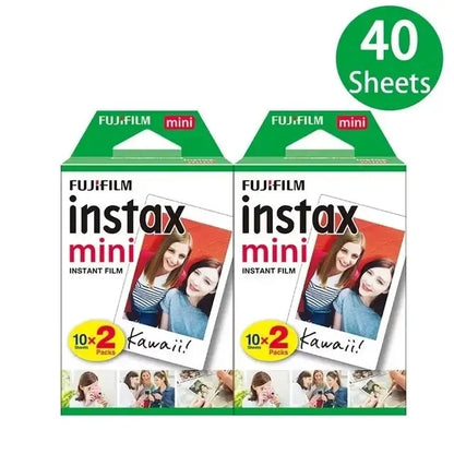 Instax Mini White Edge Instant Film 10–100 Sheets for Fuji Cameras