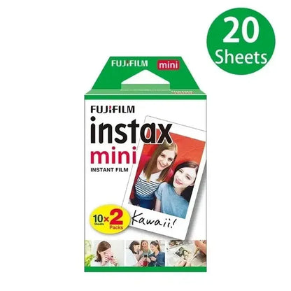 Instax Mini White Edge Instant Film 10–100 Sheets for Fuji Cameras