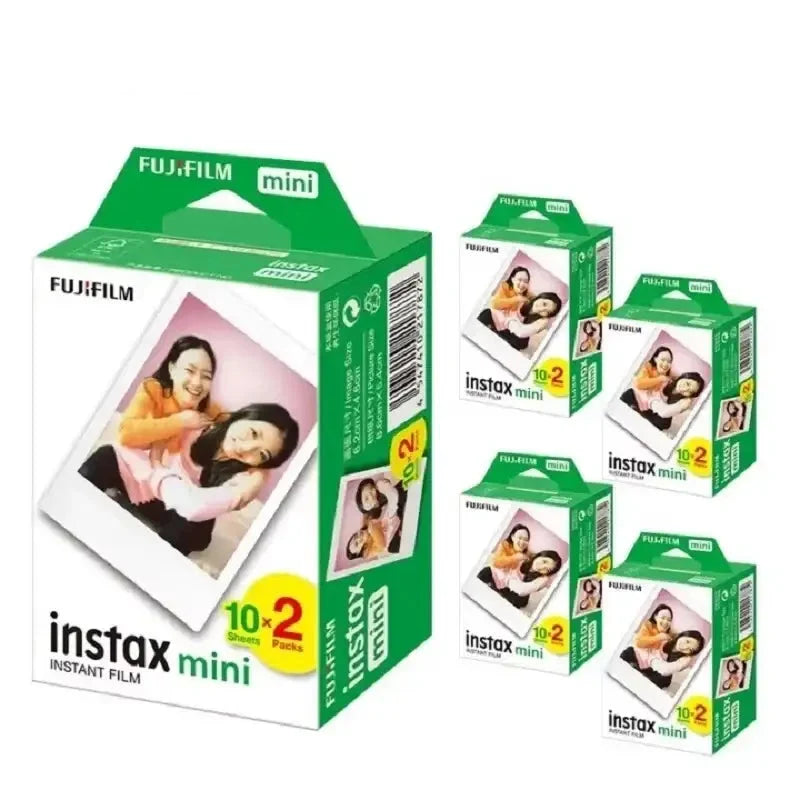 Instax Mini White Edge Instant Film 10–100 Sheets for Fuji Cameras