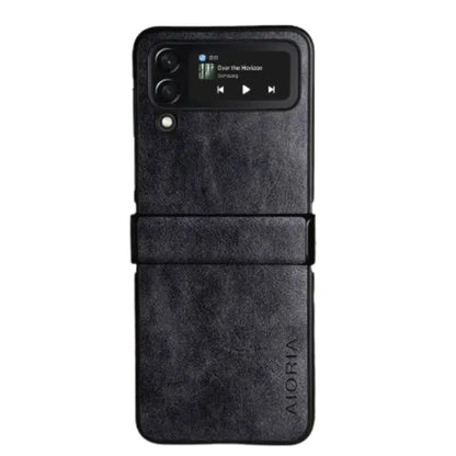 Full Protective Leather Case for Samsung Z Flip