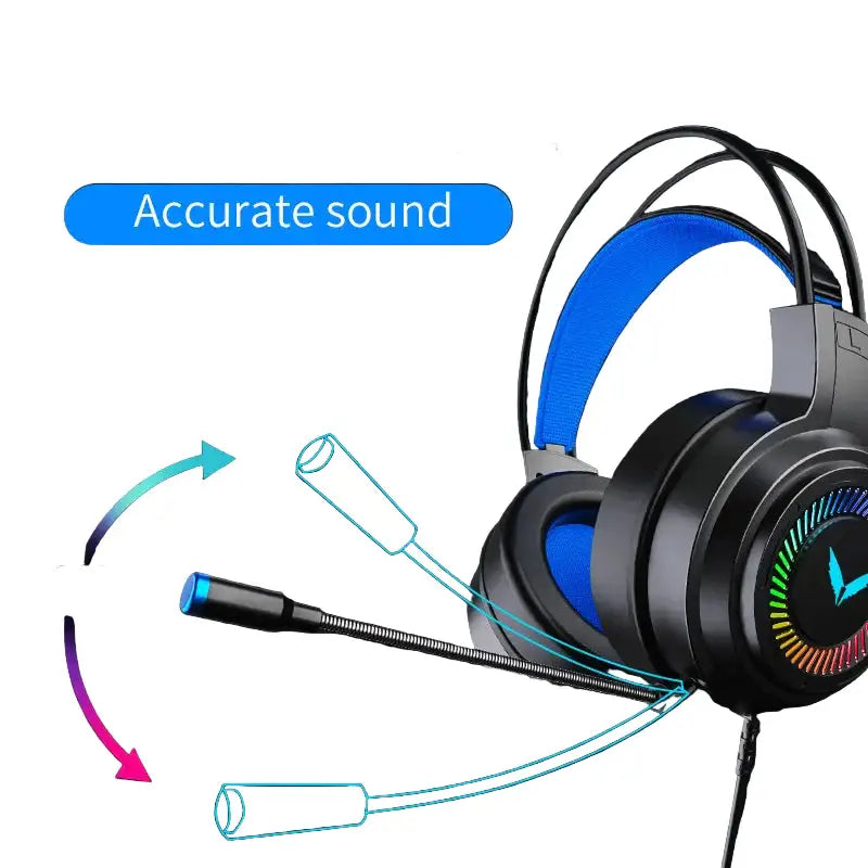 G58 G60 7.1 Gaming Headset with Mic & LED (3 colours available)