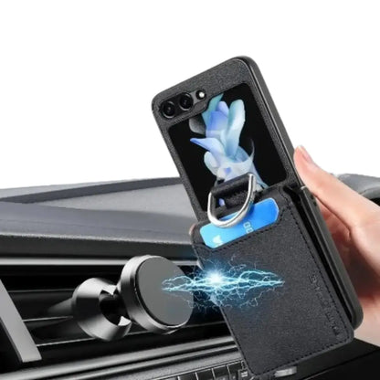 Galaxy Z Flip Series Leather Case (Available in 7 colours)