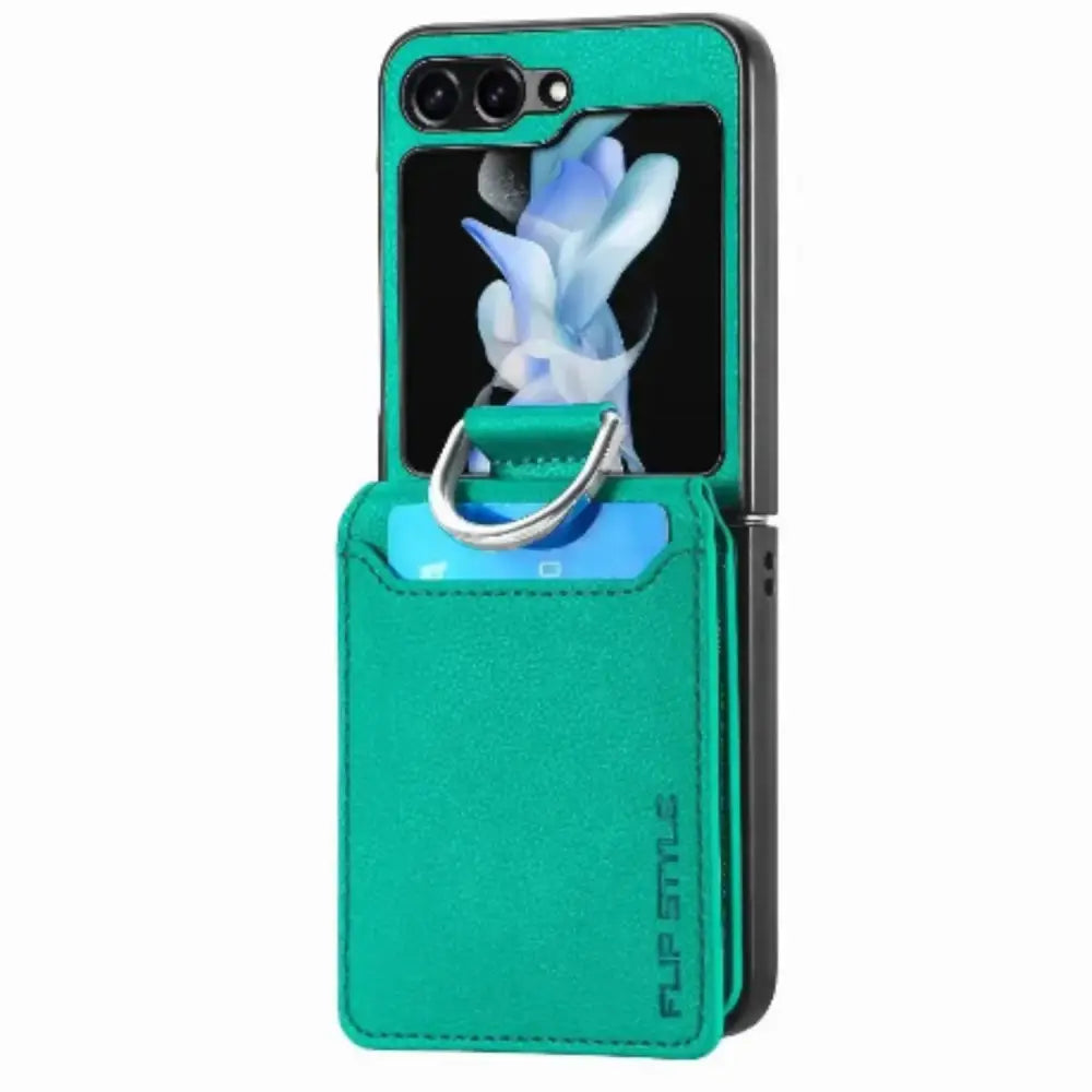 Galaxy Z Flip Series Leather Case (Available in 7 colours)