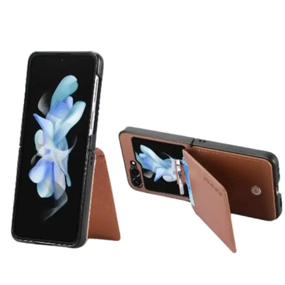 Galaxy Z Flip Series Leather Case (Available in 7 colours)