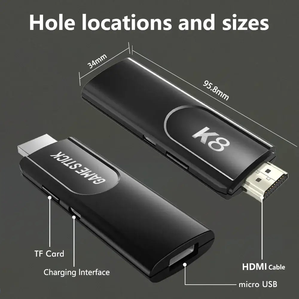 Game Stick 4K HD Retro Console