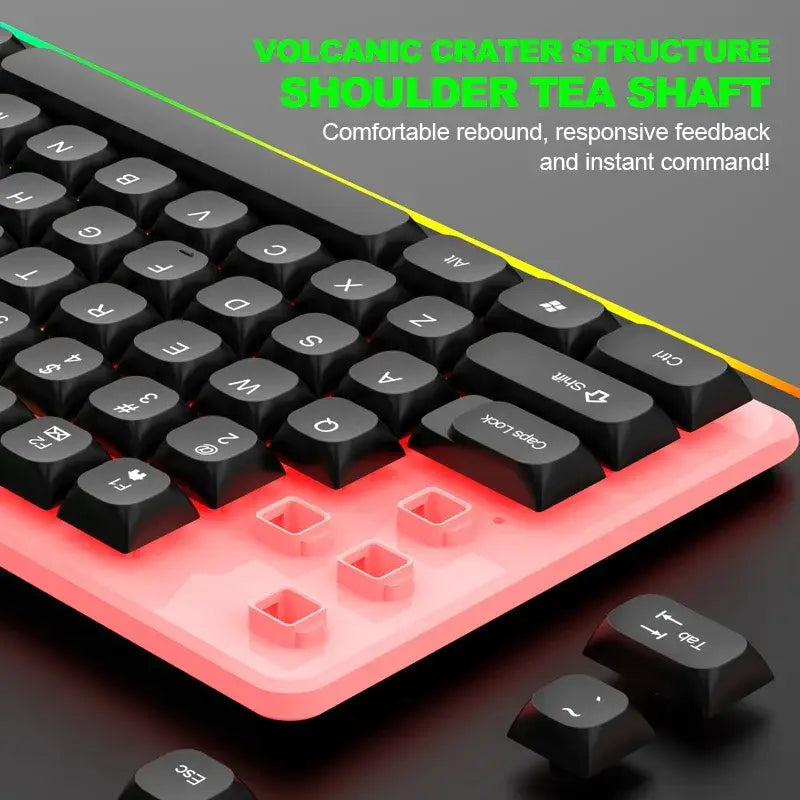 Gaming Keyboard & Mouse Combo – LED Backlight