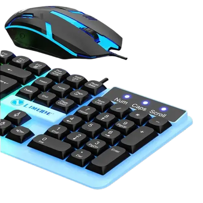 Gaming Keyboard & Mouse Combo – LED Backlight