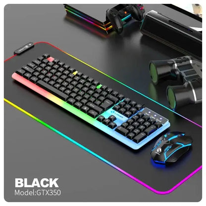 Gaming Keyboard & Mouse Combo – LED Backlight