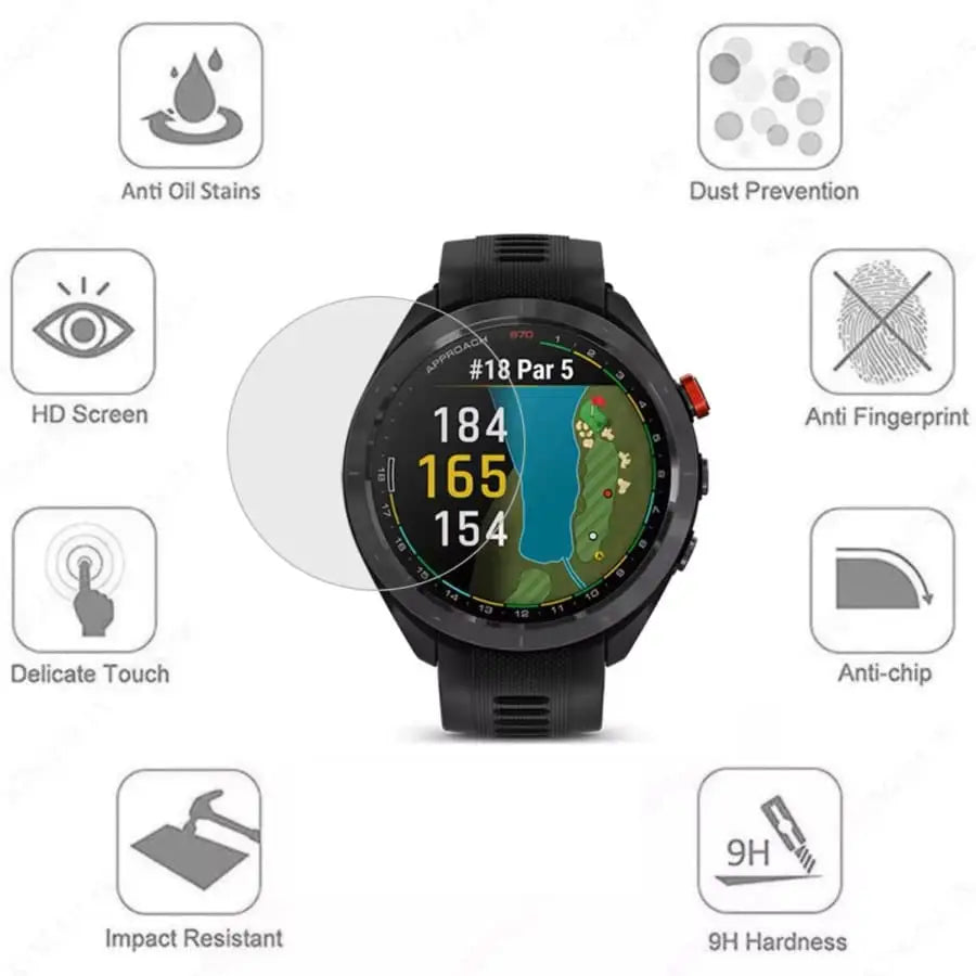 Garmin Approach S62 - Screen Protectors (Pack of 5)