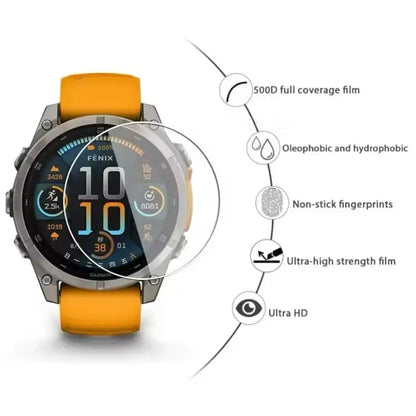 Garmin fenix 8 (47mm) Series - Screen Protectors (Pack of 5)