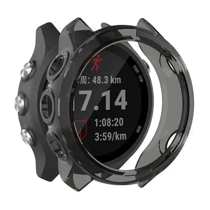 Garmin Forerunner 245 Series - Protective Case (Transparent Black)