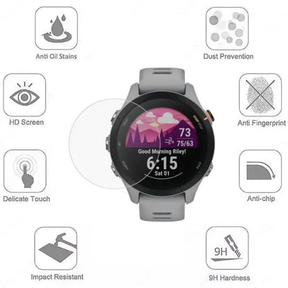 Garmin Forerunner 255S Watch - Screen Protectors (Pack of 5)