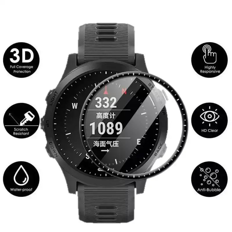 Garmin Forerunner 945 LTE - Screen Protectors (Pack of 5)
