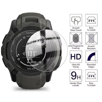 Garmin Instinct 2X Solar Series Screen Protector (Pack of 5)