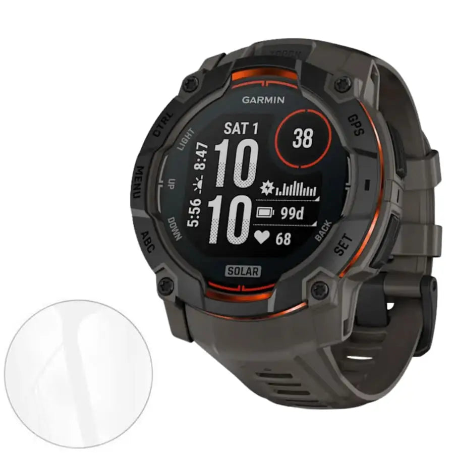 Garmin Instinct 3 (50mm) - Screen Protectors (Pack of 5)