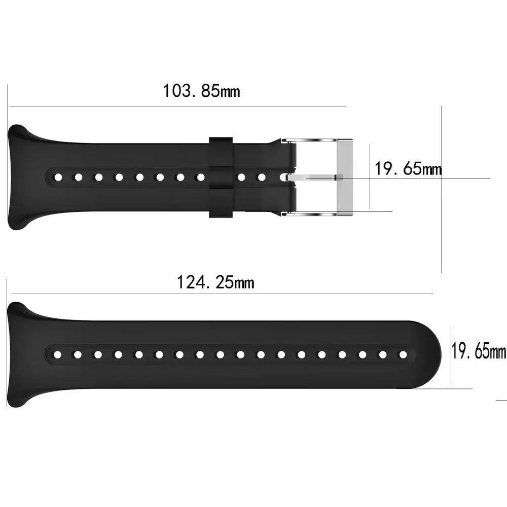 Replacement Strap with Tools for Garmin Swim (Black)