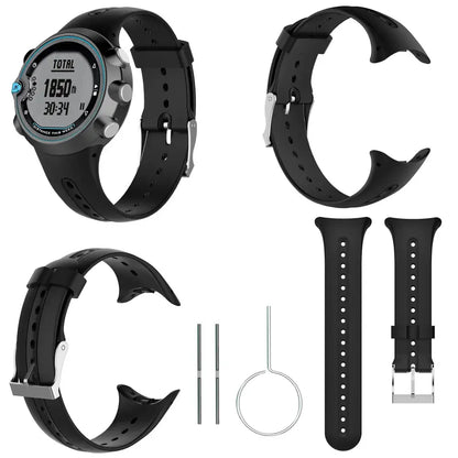 Replacement Strap with Tools for Garmin Swim (Black)